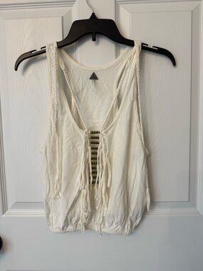 New Romantics Fringe Tank Top